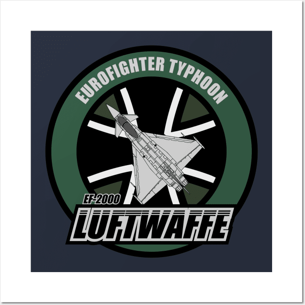 Luftwaffe Eurofighter Typhoon Wall Art by TCP